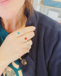 Sterling Silver Stretch Rings